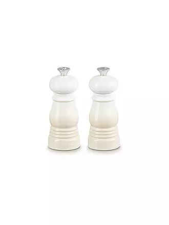 LE CREUSET | Mini Salz- & Pfeffermühlen Set 12,5cm Meringue | 